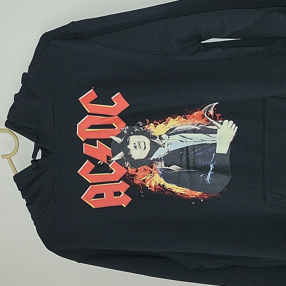 AC/DC hoodie, Men's Music Hoodie,M, black, NWT - Picture 4 of 9